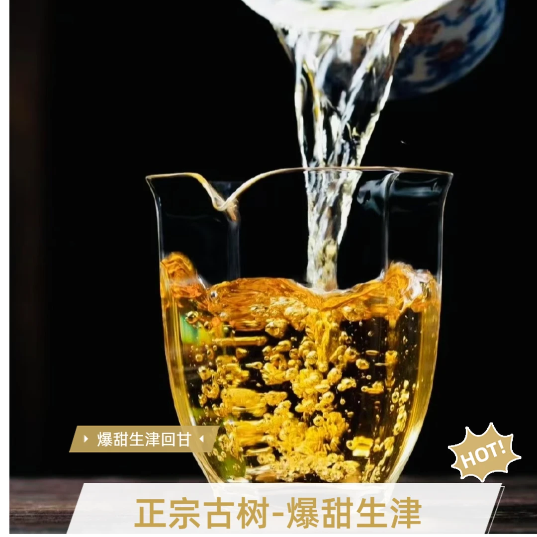 9年私藏 一泡难求【隐秘古树春】爆冰糖甜蜜花香普洱生茶头春散茶