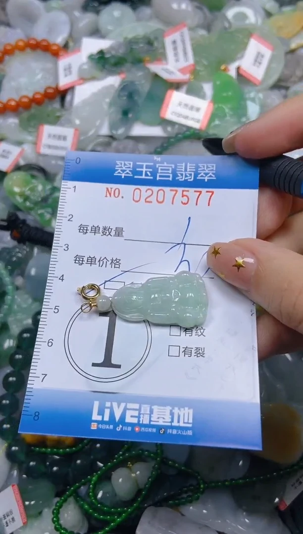 颈饰未镶嵌翡翠闪购C0207577多样性发其一