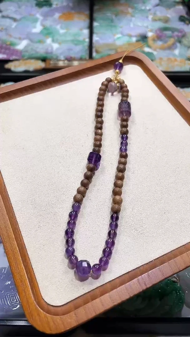 【闪购商品】紫晶车挂未镶嵌挂件