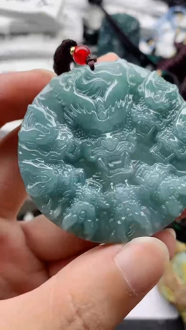 翡翠未镶嵌颈饰888