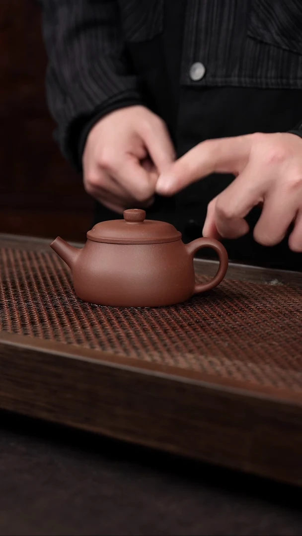 【闪购商品】紫砂茶壶底槽清扁钟