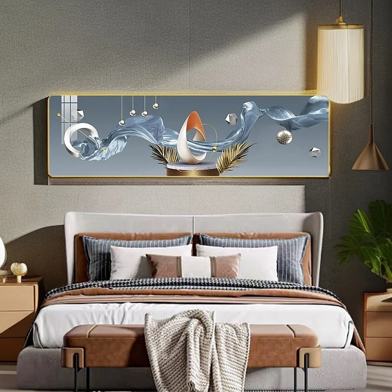 艺潮V38艺术轻奢卧室床头装饰画主卧温馨现代简约酒店装饰画