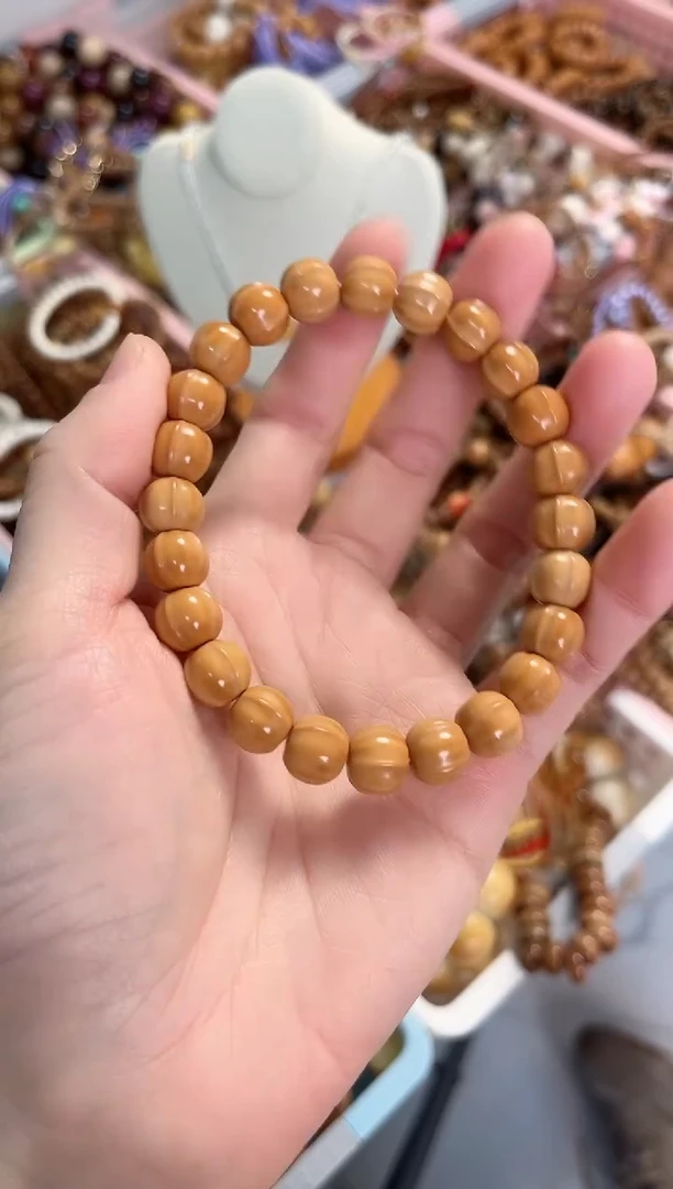 手串菩提根/象牙果猴头鲨鱼背手串11mm
