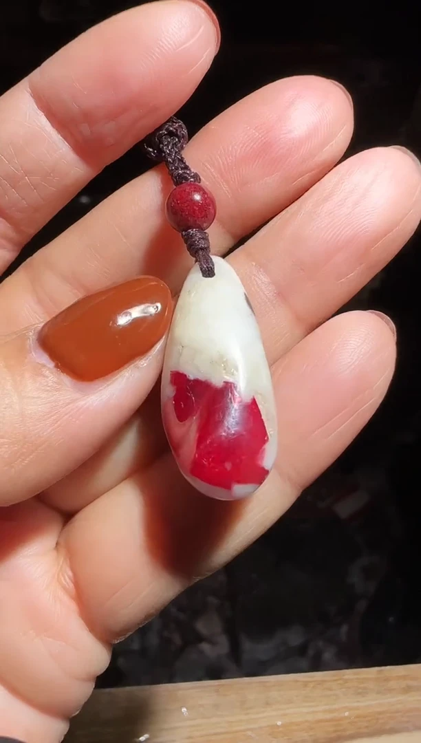 天然辰砂朱砂吊坠27