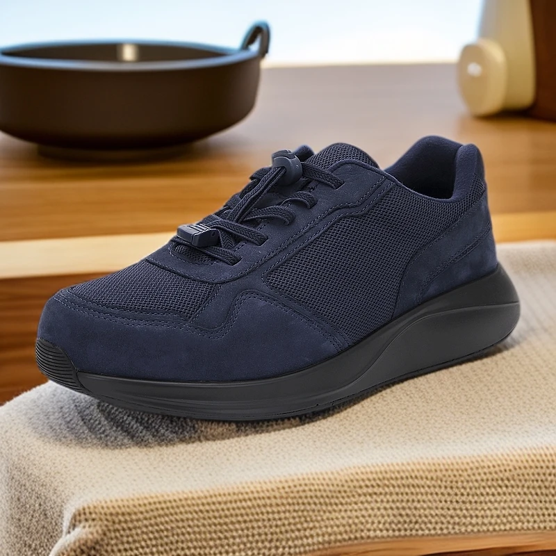 时尚休闲鞋爆款新款舒适功能运动鞋男士春季舒适透气百搭系带5015