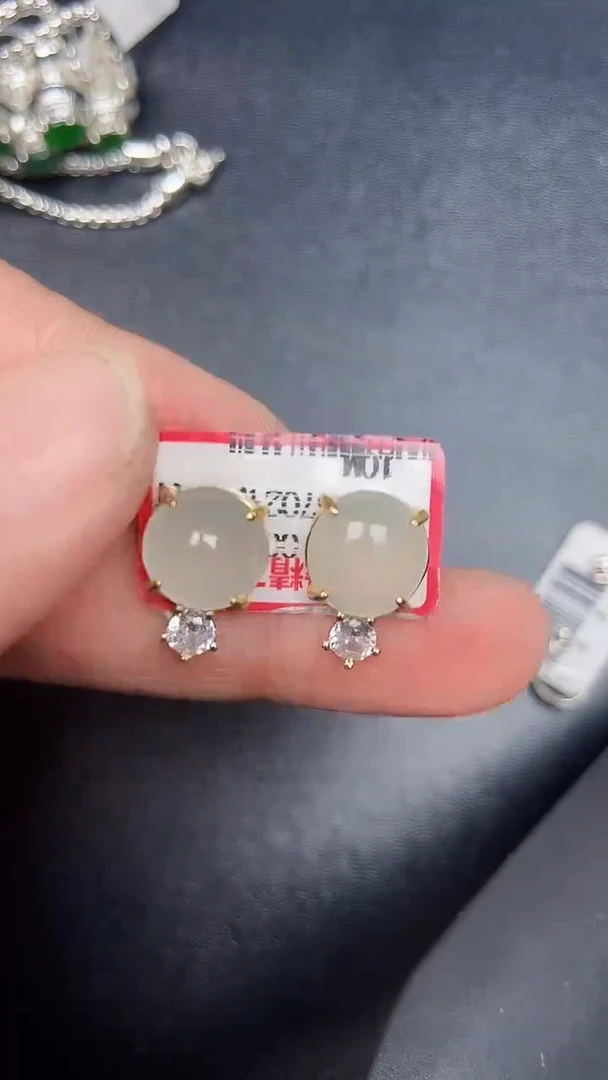 银S925镶嵌戒指翡翠1850