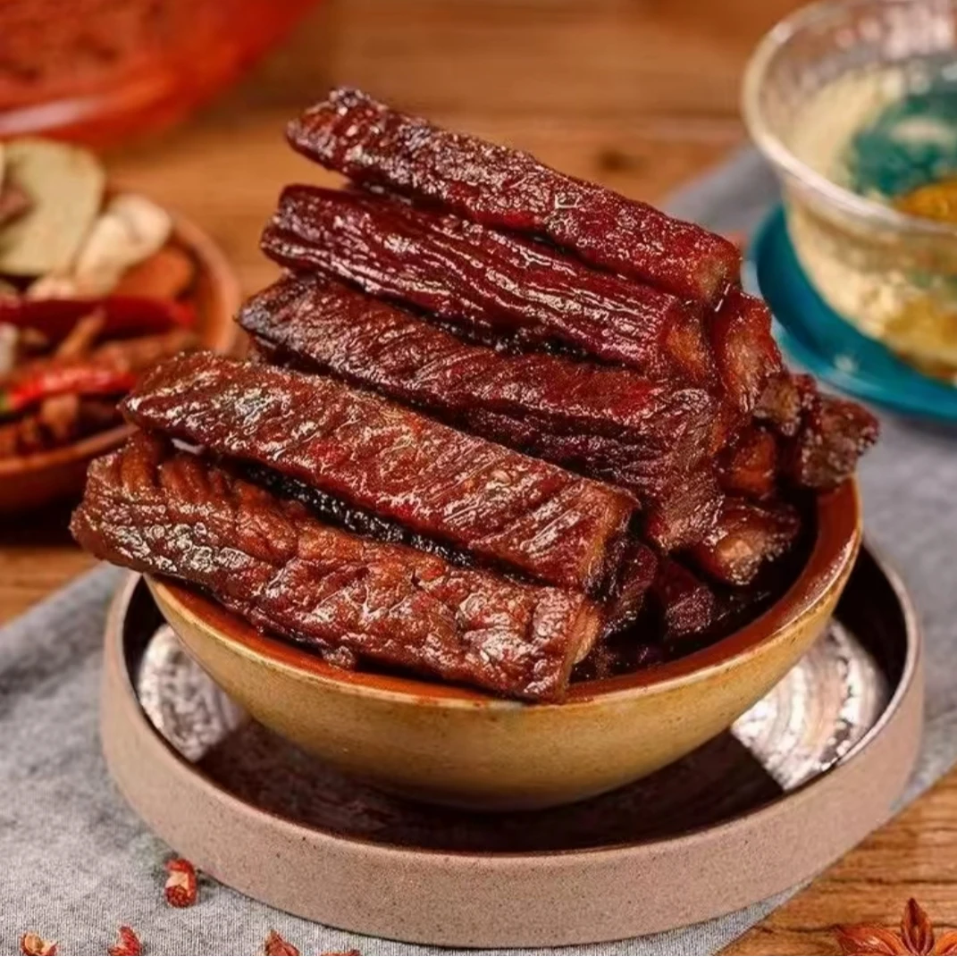 内蒙古风干碳烤手撕牛肉干草原休闲零食孕妇开袋即食【散装称重】