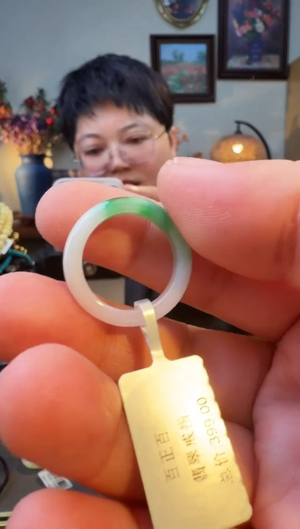 未镶嵌戒指翡翠戒圈