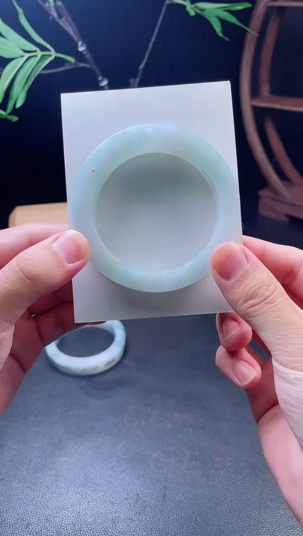 定制翡翠手镯未镶嵌心**放定制