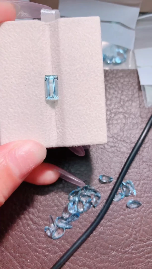 裸石海蓝宝石1.63ct