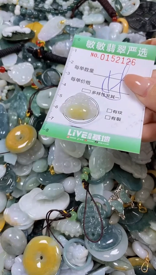 翡翠未镶嵌颈饰闪购0152126