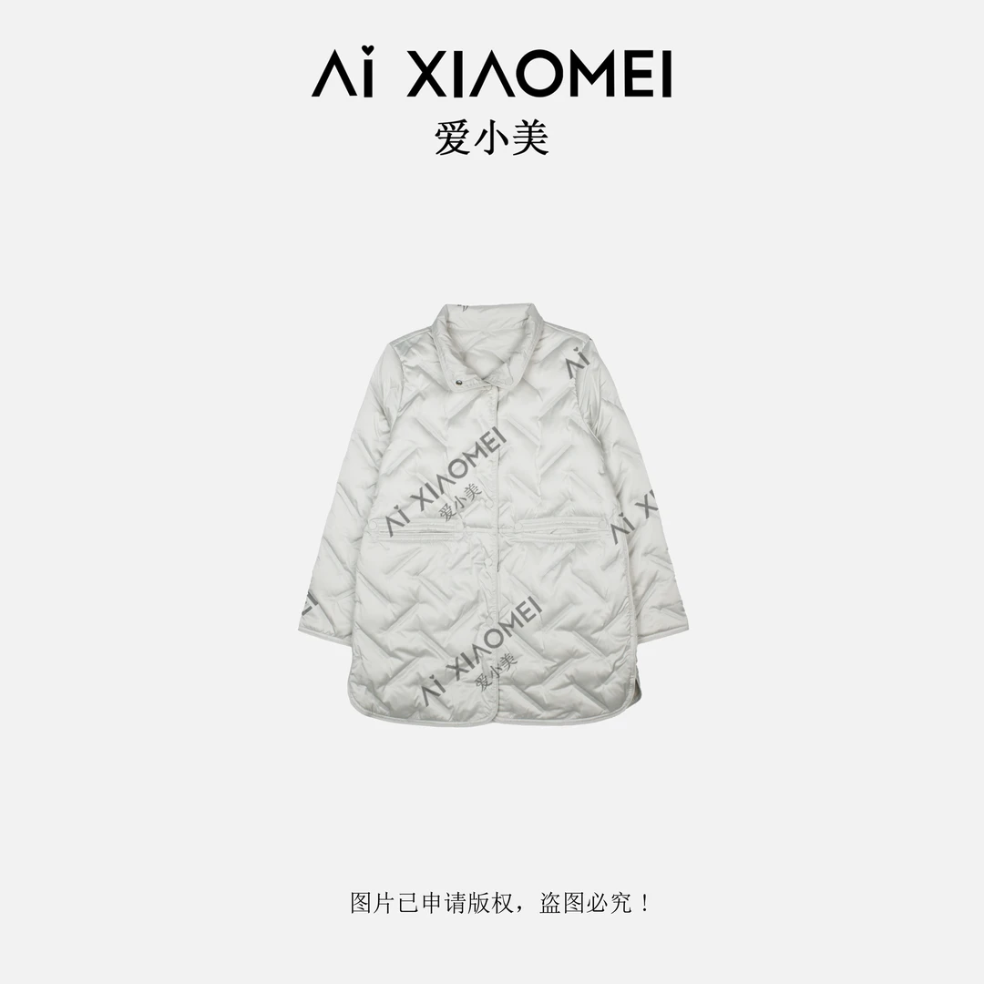 Aixiaomei/爱小美进口科鲁达95白鹅绒轻薄保暖羽绒服WT-1234