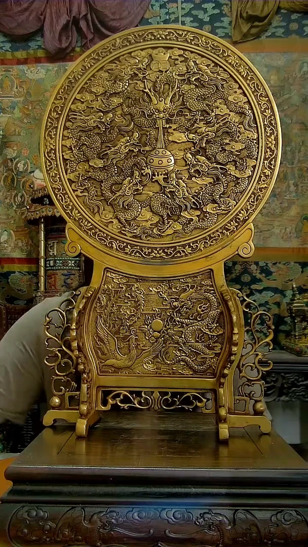 造像铜像收藏铜造像铜像收藏屏风