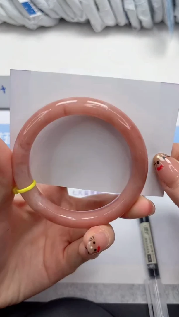 未镶嵌手镯石英质玉V35-57.2