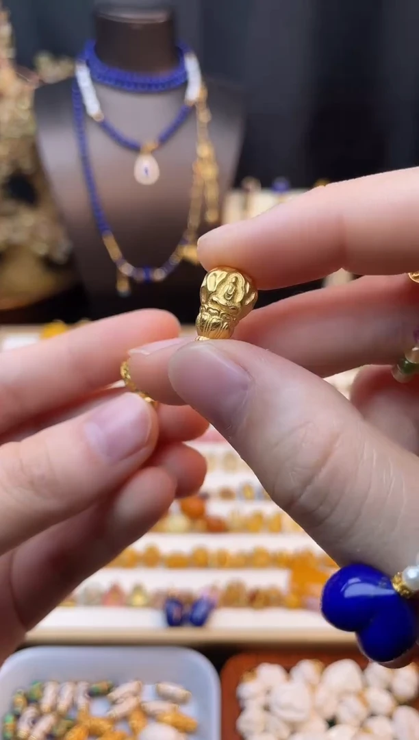 无非金属金色三通 1个装