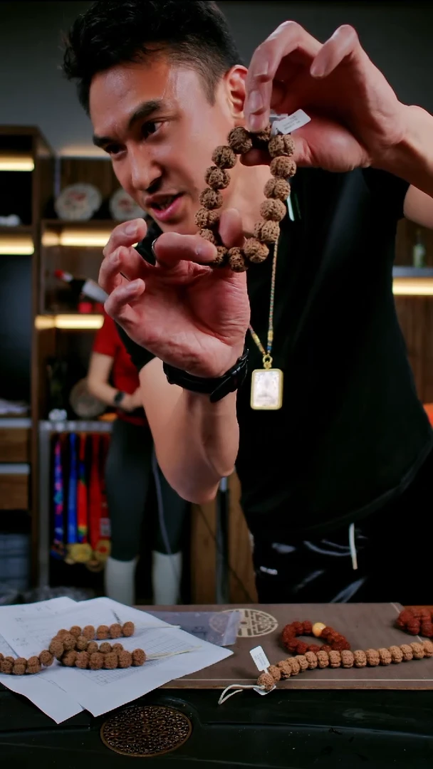 金刚菩提手串龙江推荐原生态超头狠货25号18尺