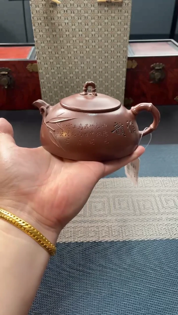 茶壶紫砂191  宜兴原矿紫砂