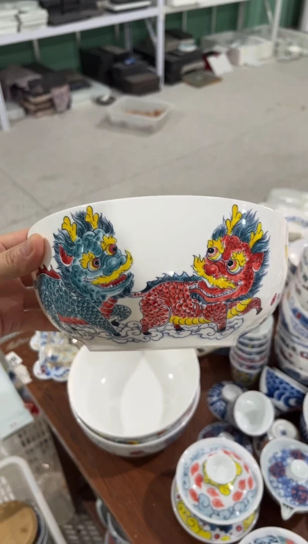 昨明景德镇陶瓷：大面碗