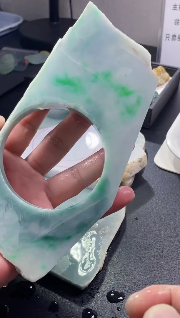 颈饰未镶嵌翡翠缅甸天然A货翡翠