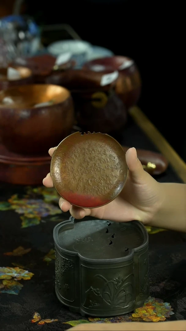 中秋国庆景德镇手绘瓷器
