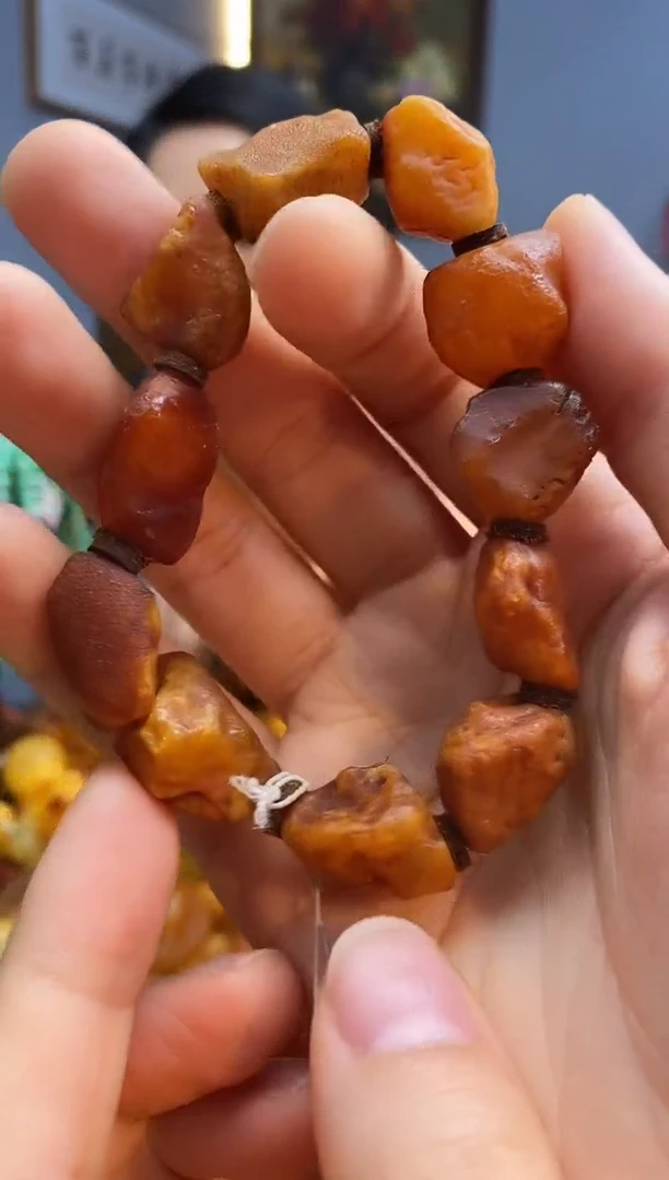 未镶嵌琥珀手串手串