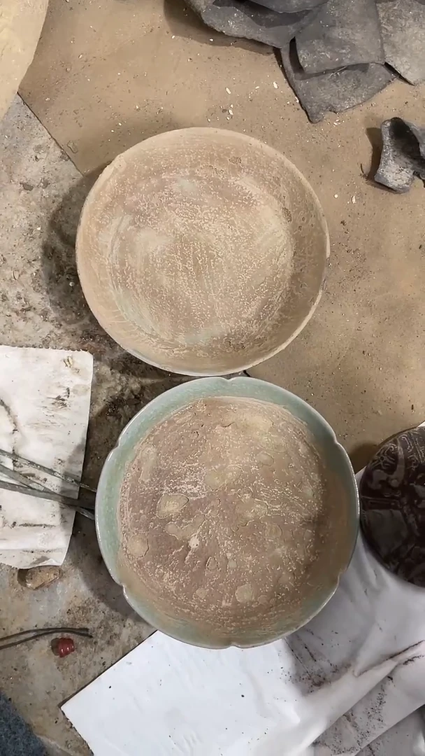 【闪购商品】瓷片手工，手绘，陶瓷