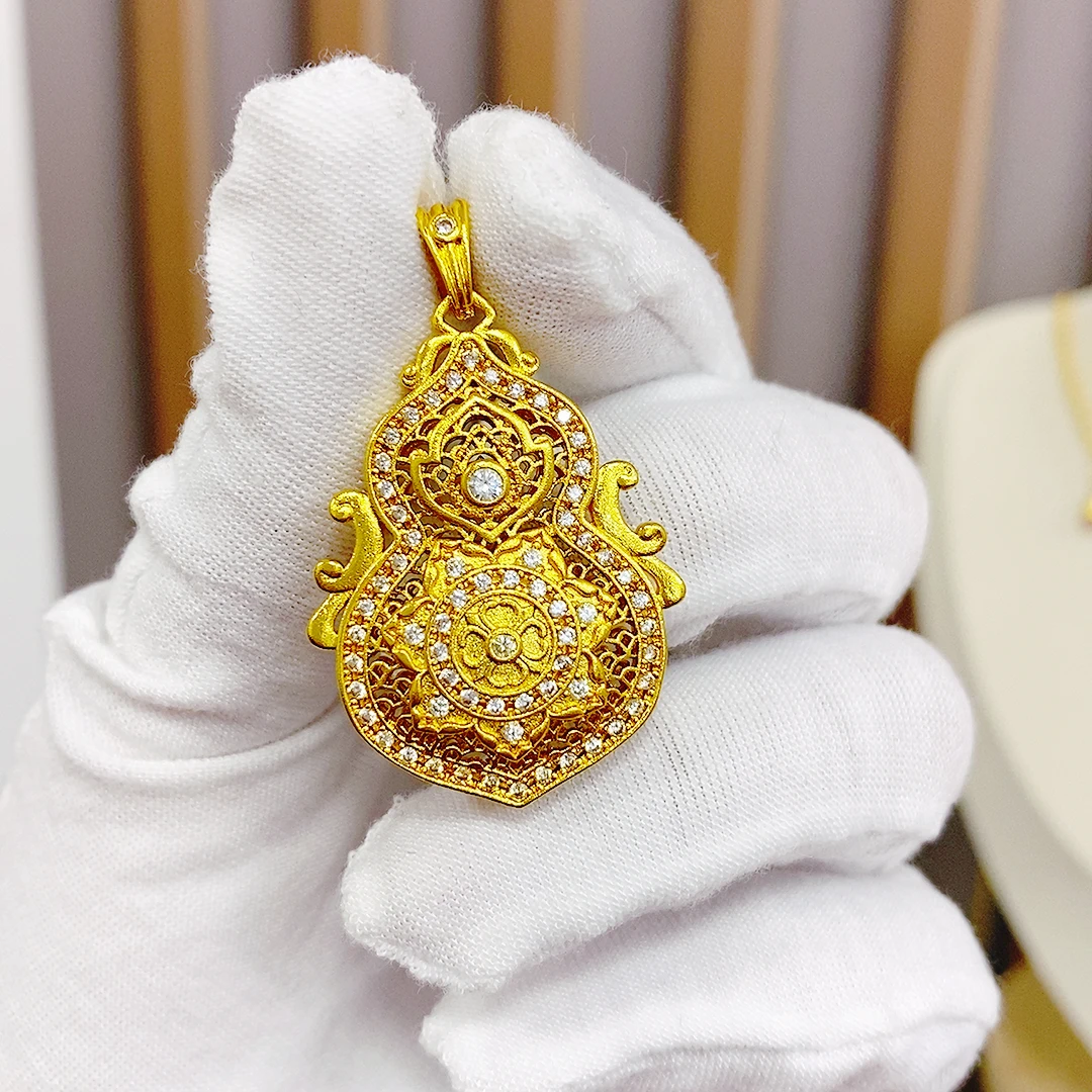 吊坠 时尚百搭小号四美葫芦吊坠