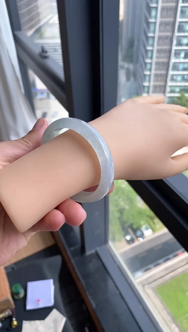 未镶嵌手镯翡翠55号56.1*49.2*12.5*8.1贵妃