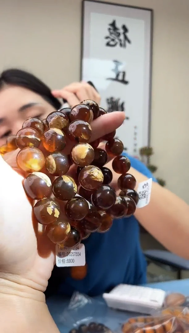 琥珀未镶嵌珠宝奇石T032.16假一罚十多样性发其一