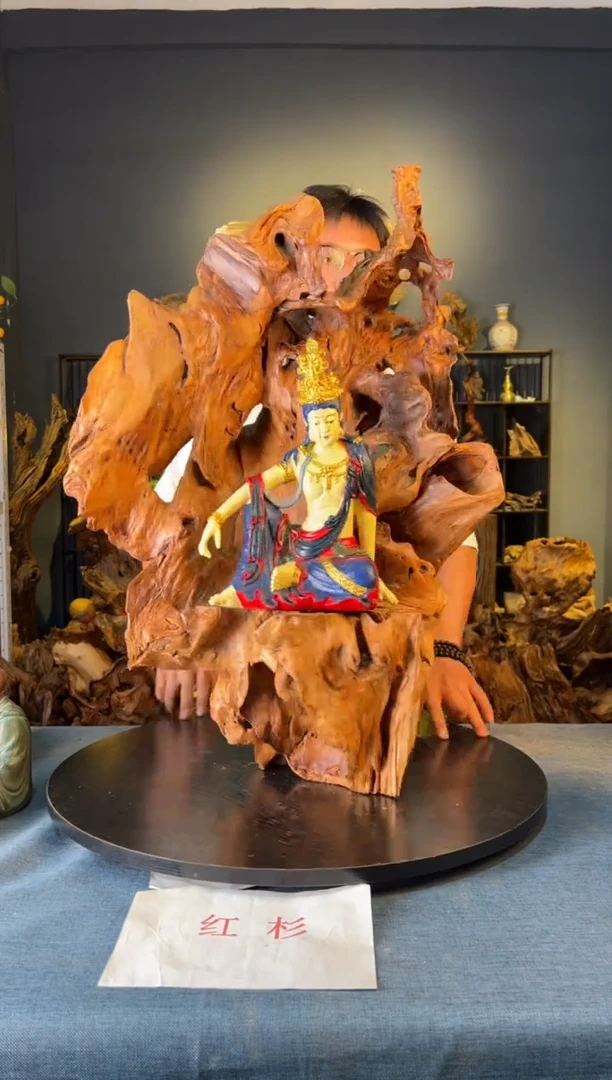 木卢师傅根艺作品（不包含人物摆件）