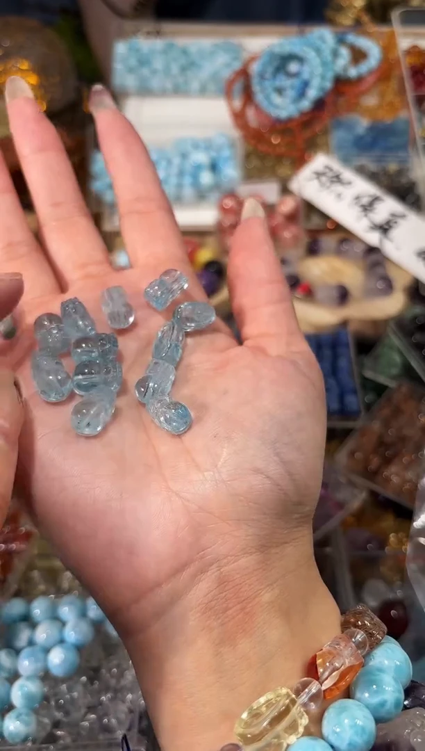 【闪购商品】托帕石手串未镶嵌C53托帕石貔貅一个宽卡8+