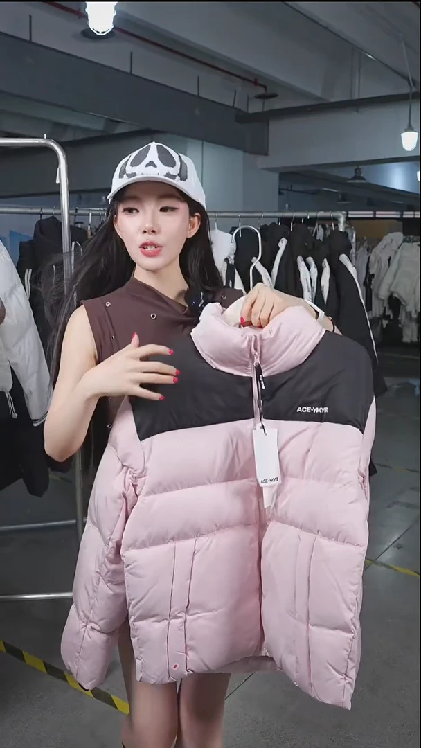 YKYB爆款长款羽绒服502