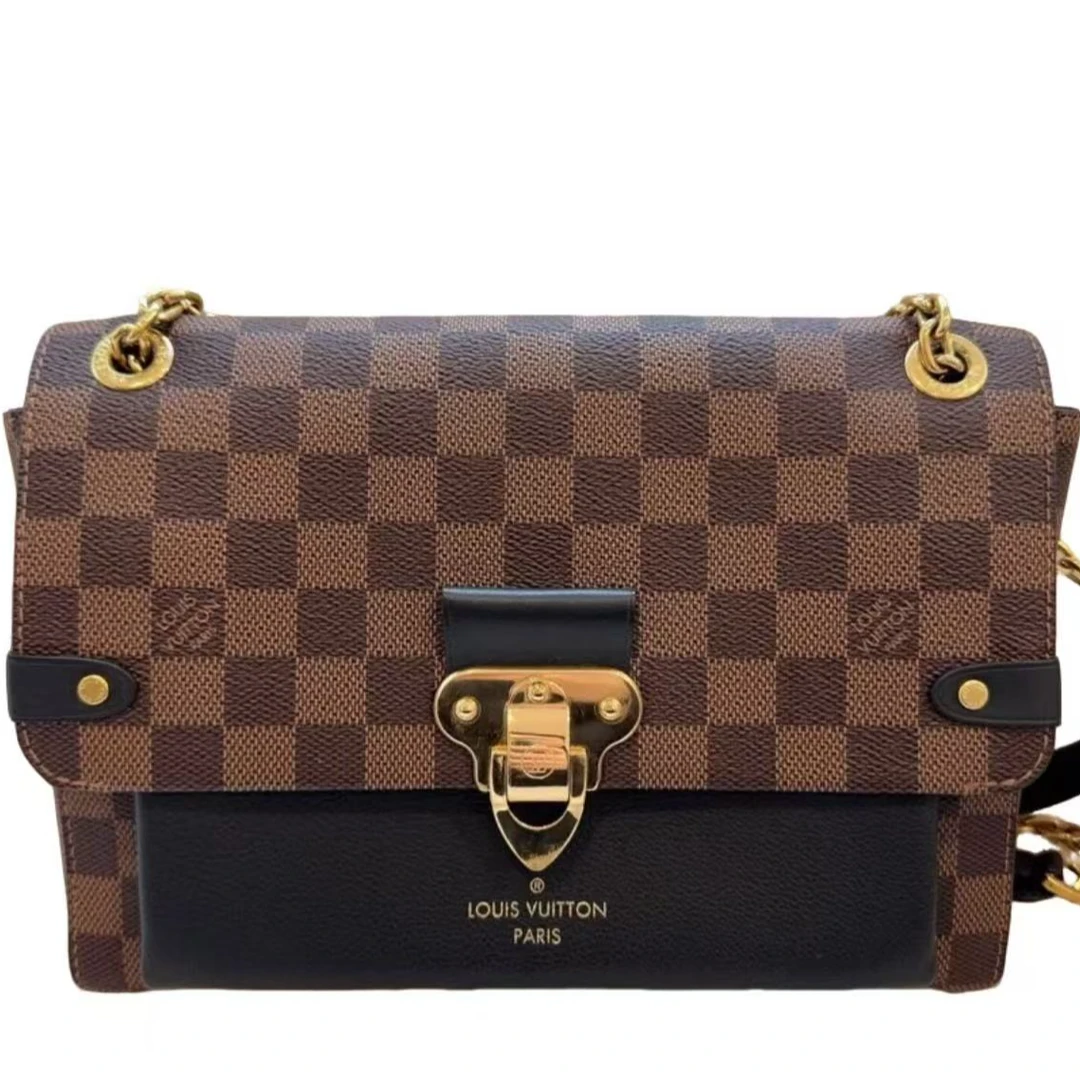 95新 LV LV 路易威登 vavin棋盘格单肩包