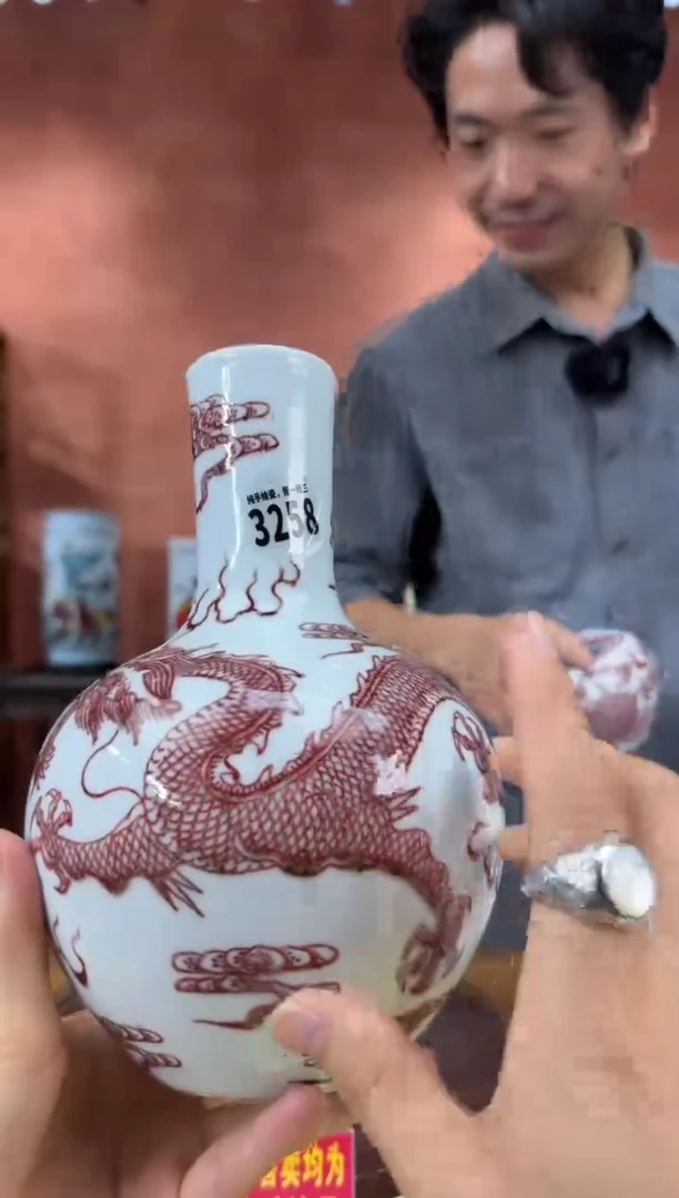 吴义松陶盟手绘陶瓷编码：3258