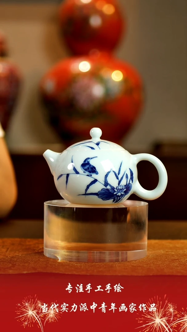 杯景德镇陶东方陶瓷艺术作品花瓶摆件瓷板画