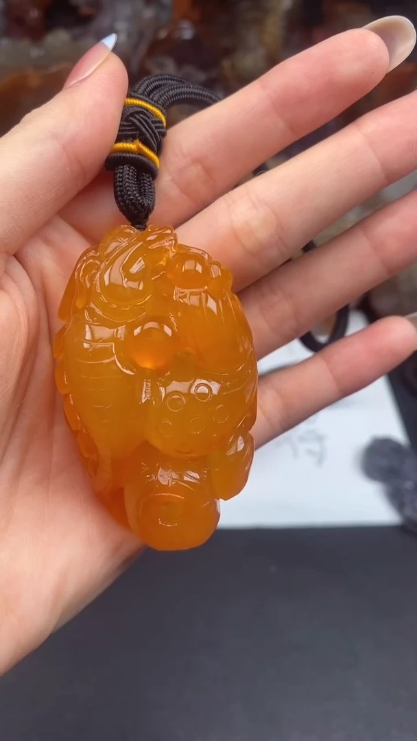 玛瑙/玉髓颈饰未镶嵌5****4AA