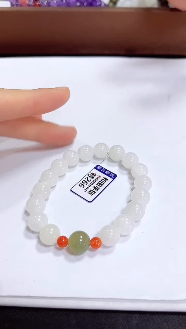 颈饰未镶嵌和田玉手链10