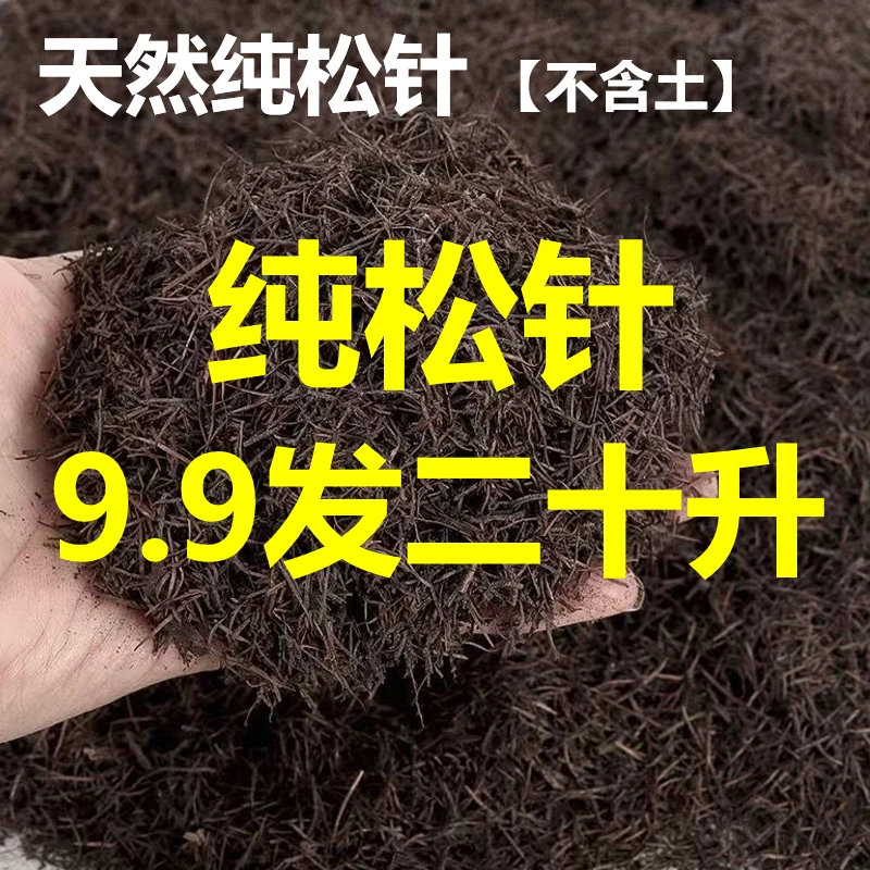 【超值20升】发酵无土纯松针腐熟通用花卉绿植月季蓝莓三角梅超值装