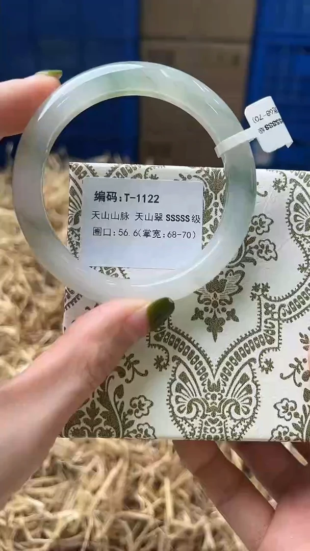 未镶嵌手镯石英质玉T1122