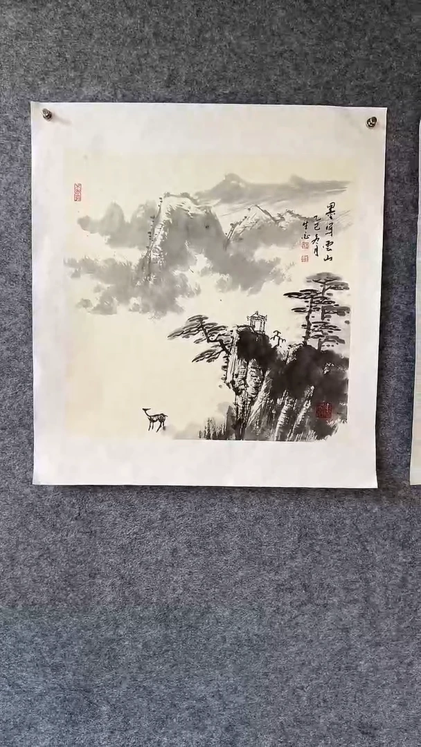 国画国画王生意山水