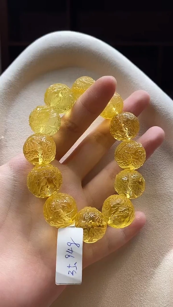 手链琥珀未镶嵌手串
