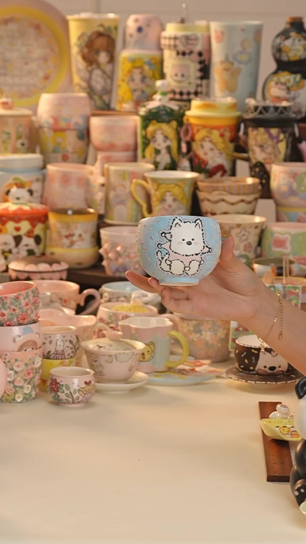 其他景德镇釉下彩手绘设计师款陶瓷