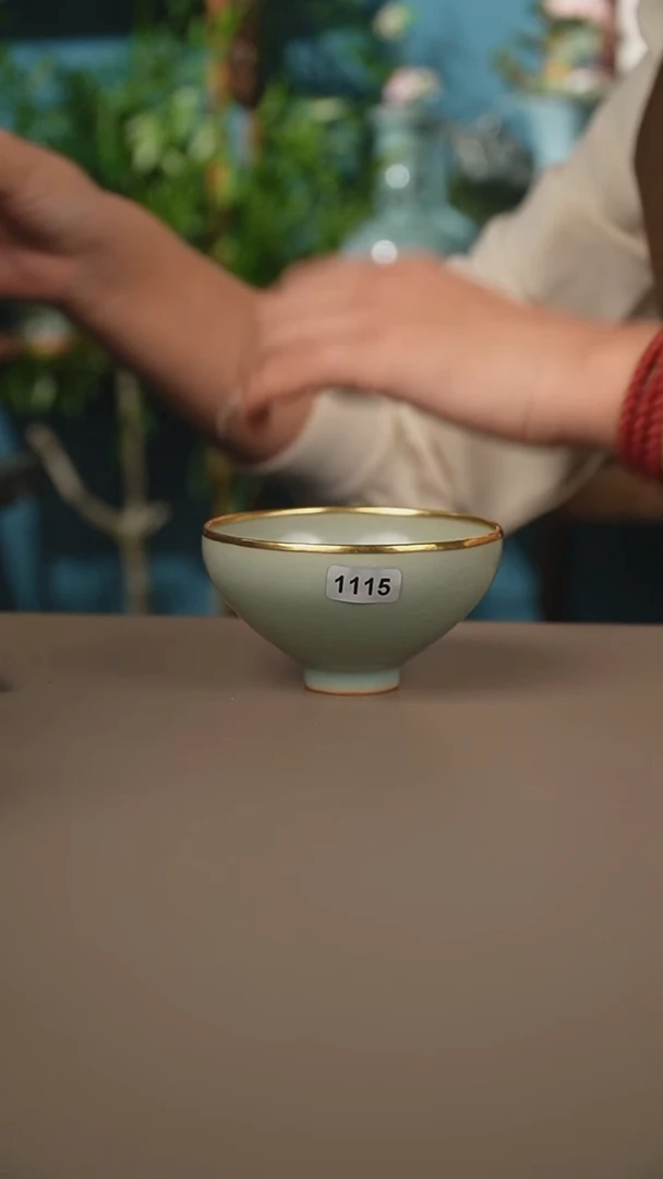 仿古柴烧杯