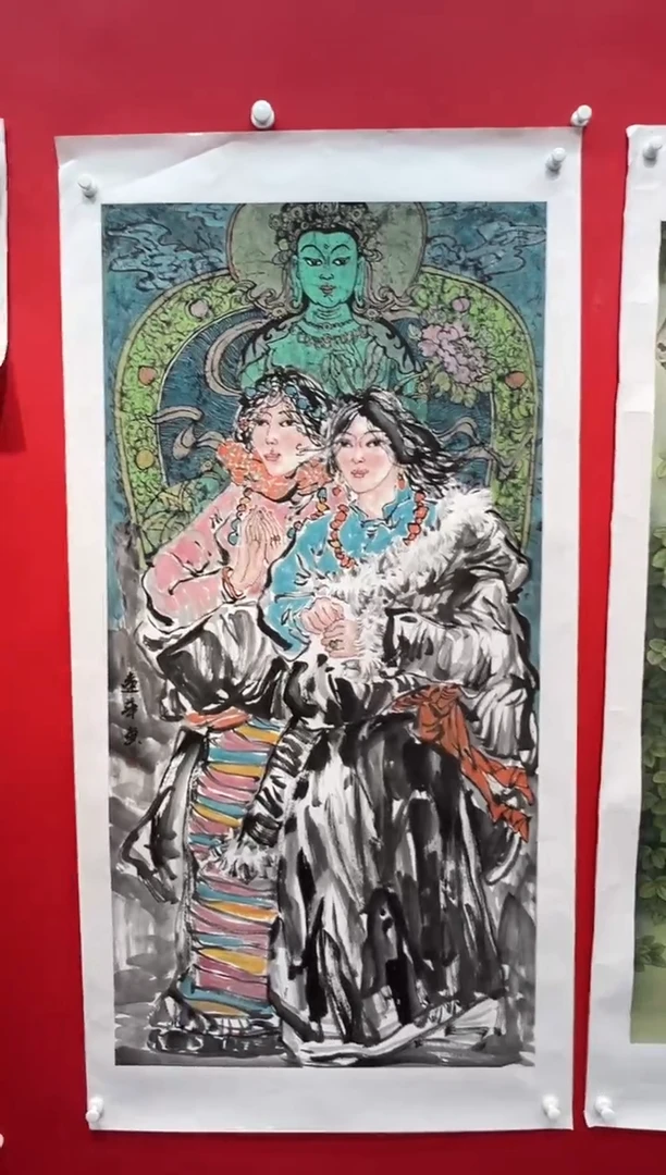 国画画家陆远华纯手绘原作