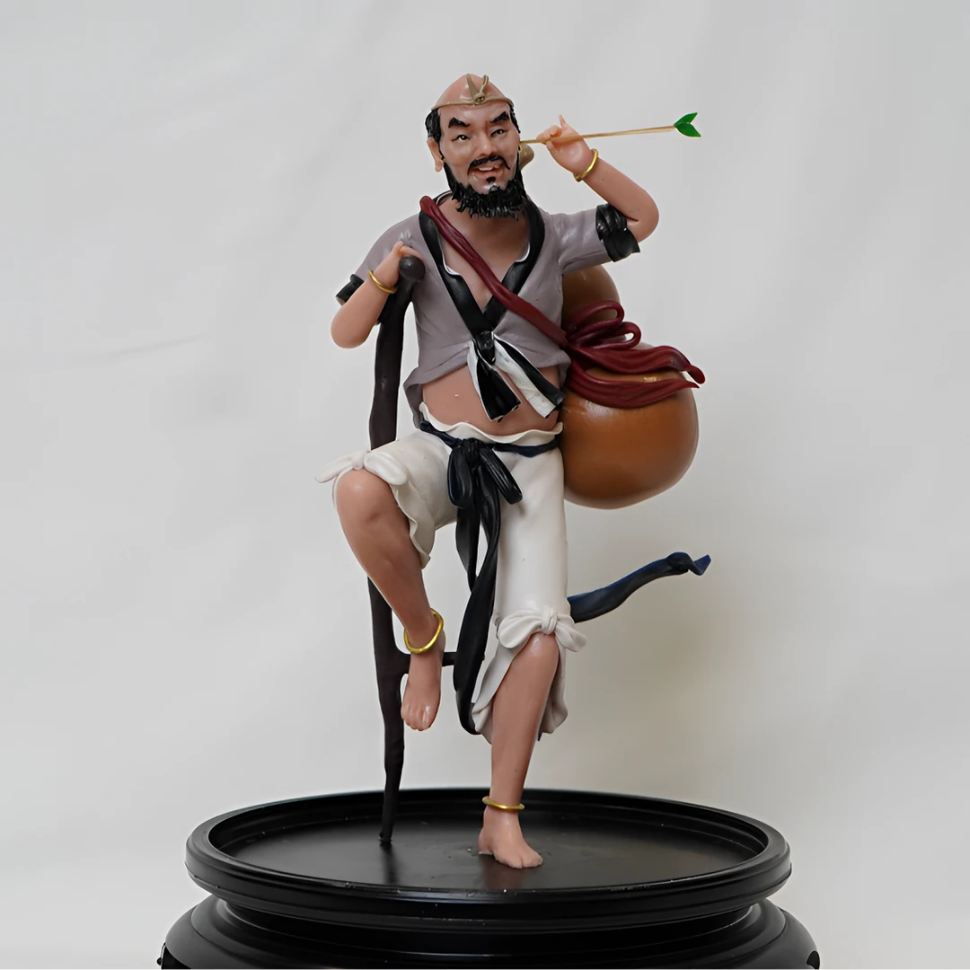 非遗面塑作品八仙 各显神通 栩栩如生 可单卖/可定制