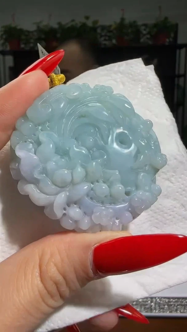 【闪购商品】翡翠颈饰未镶嵌天然翡翠A货吊坠