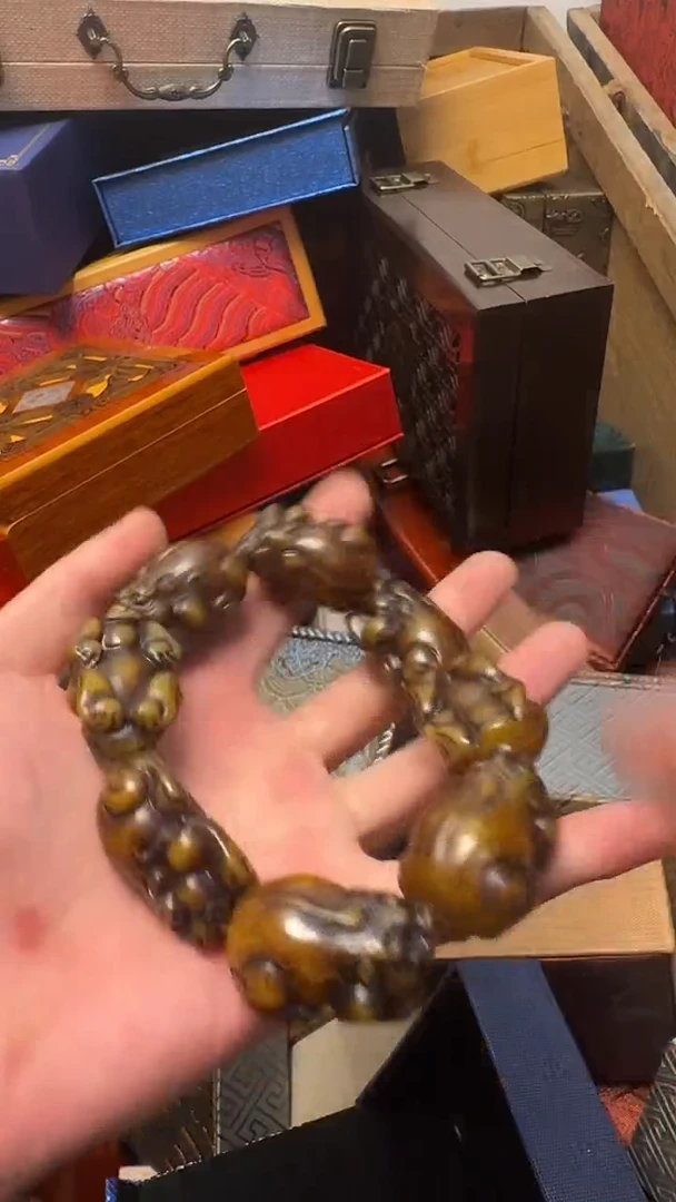 【闪购商品】蜜蜡手串未镶嵌————————