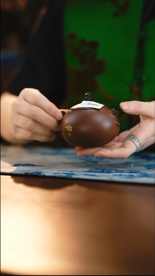 踢*雲梦茶器紫陶茶壶3085