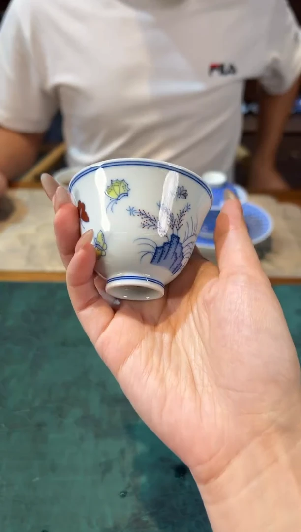 瓷片竹林草堂