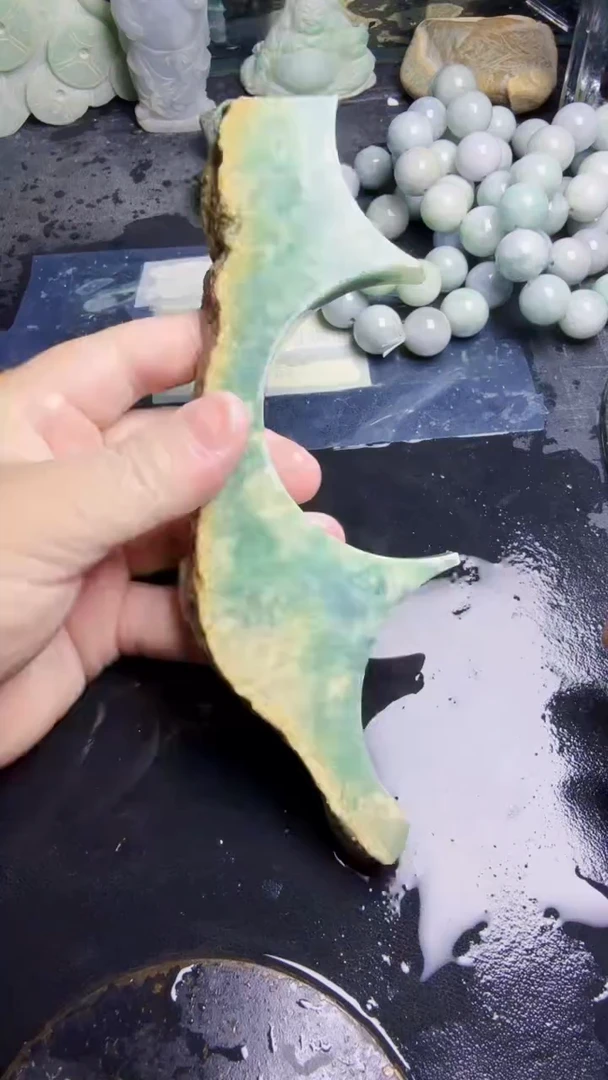 未镶嵌挂件翡翠梵**饰天然翡翠125